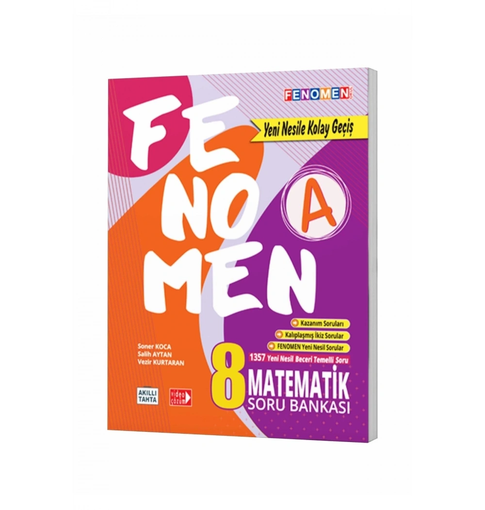 Fenomen 8.Sınıf Matematik Soru Bankası-A