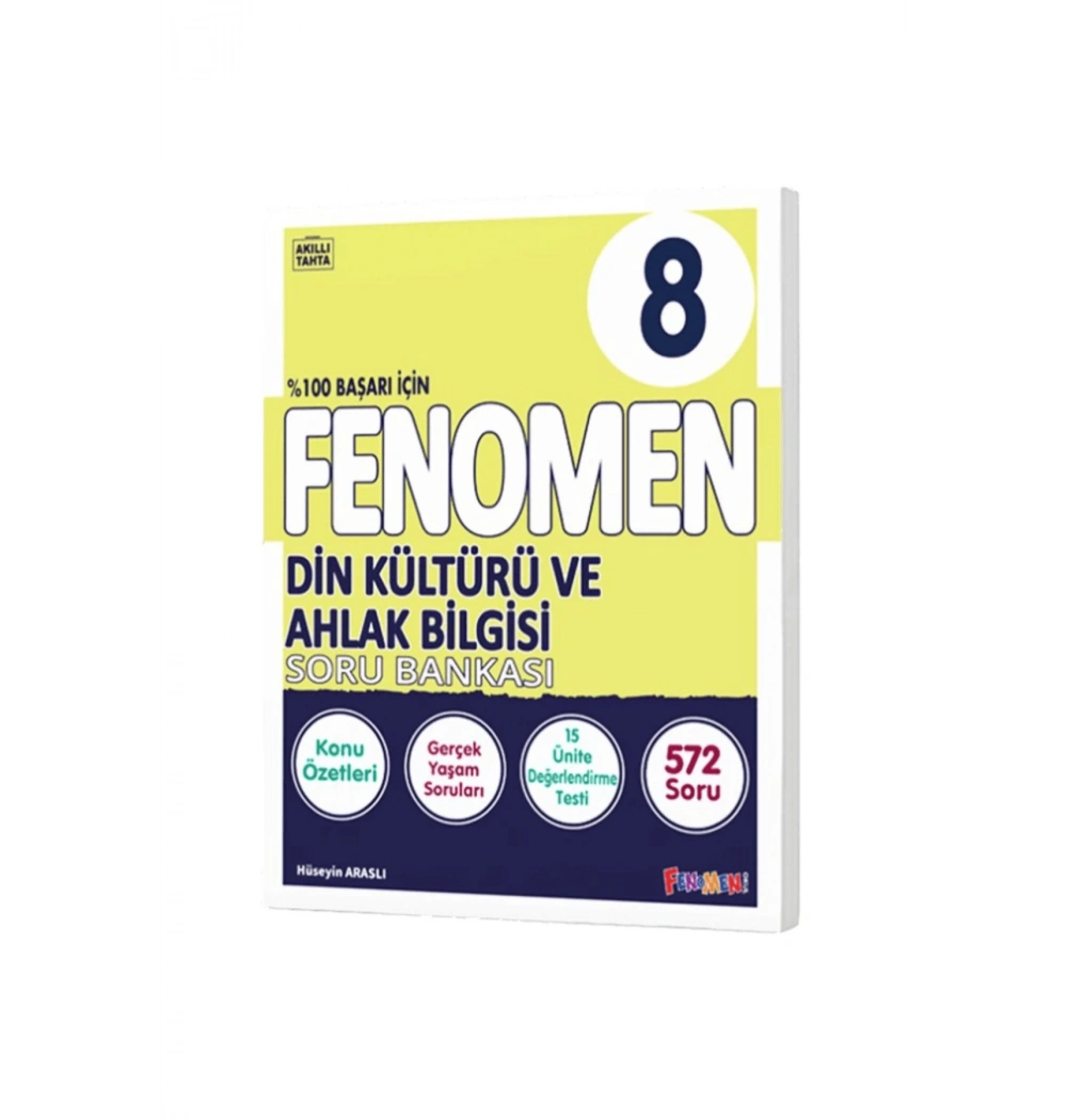Fenomen 8.Sınıf Din Kültürü Ahlak Bilgisi Soru Bankası