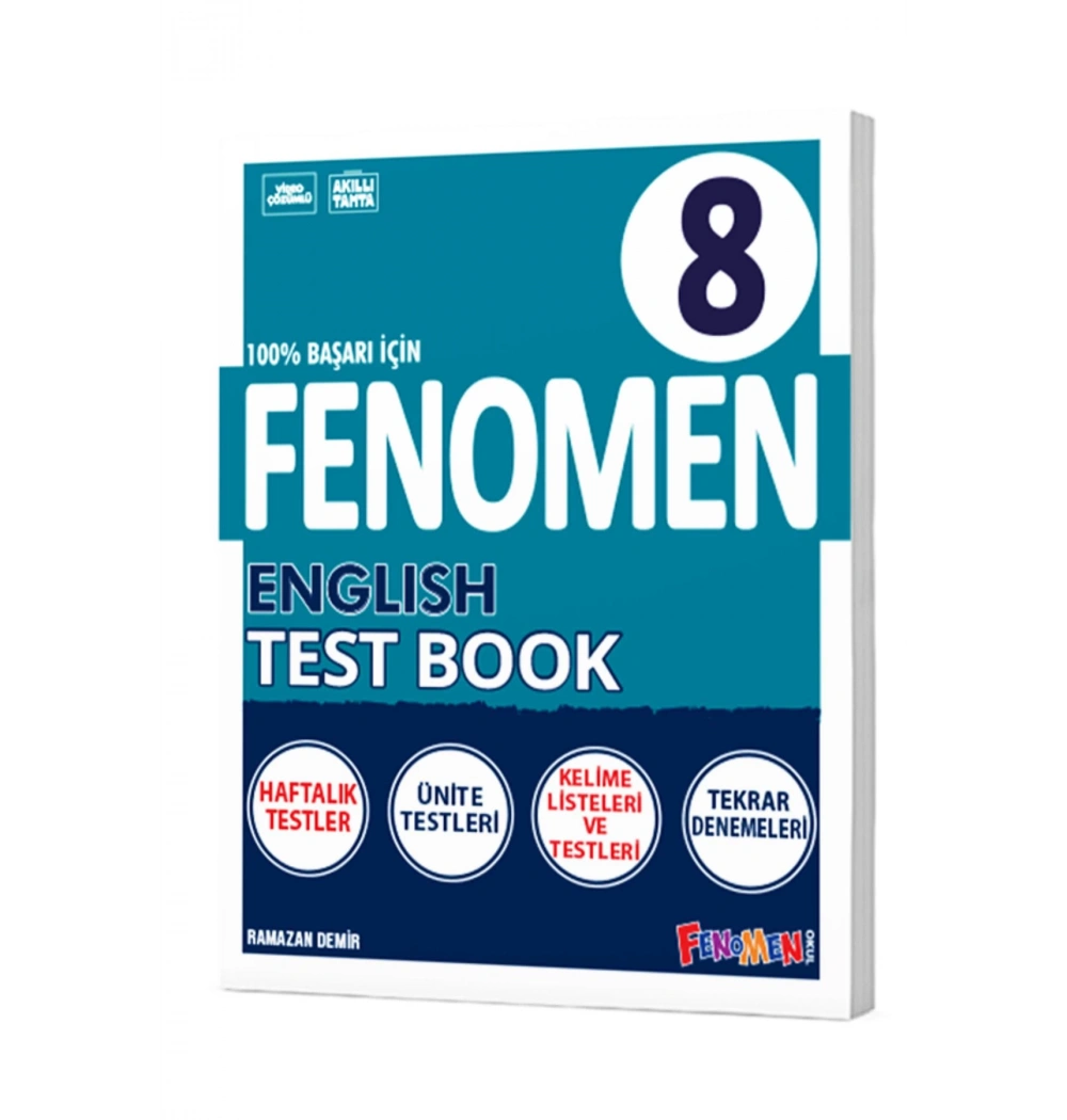 Fenomen 8 Englısh Test Book