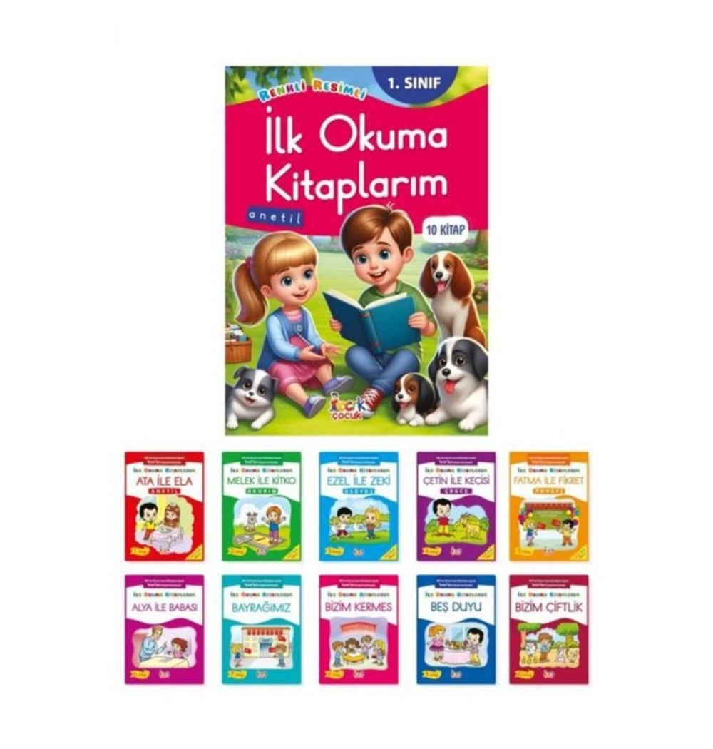 1.Sınıf İlkokuma Kitaplarım 10 Lu Set  Bıcırık Çocuk