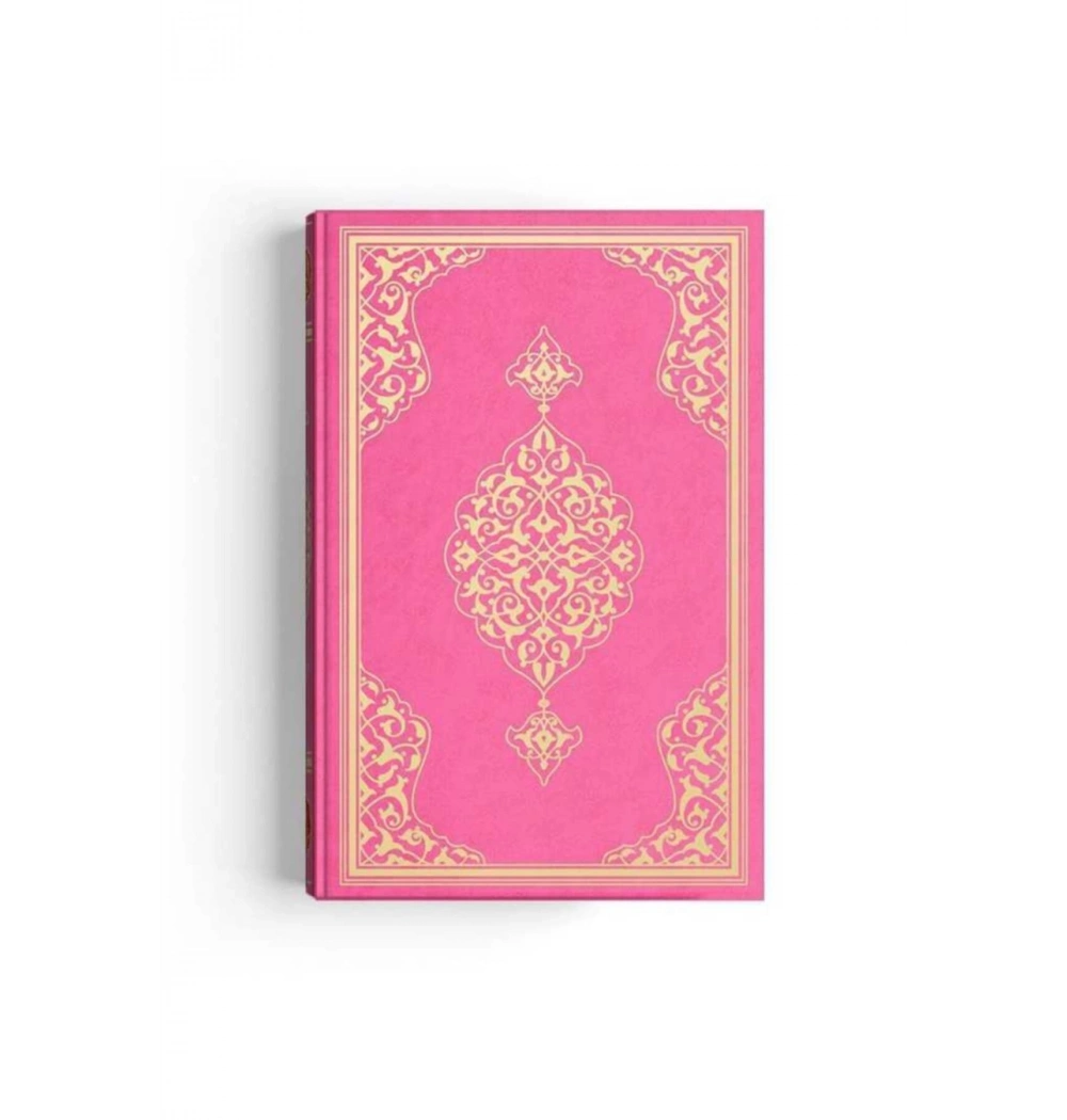 Hayrat Orta Boy 2 Renk Pembe Kuranı Kerim Kod: 2R0018