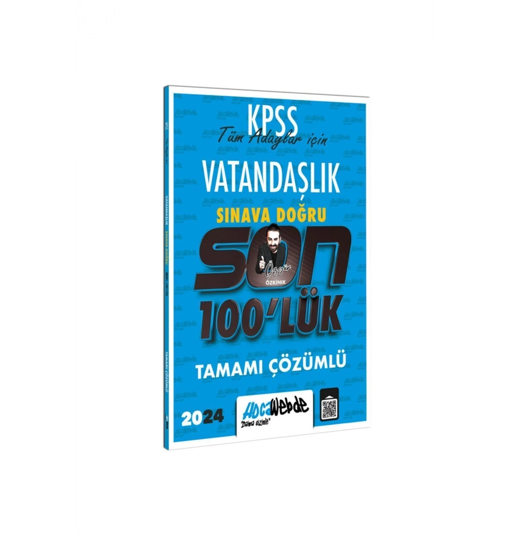 Kpss Tüm Adaylar Vatandaşlık Sınava Doğru Son 100 Lük Çözümlü  Hocawebde