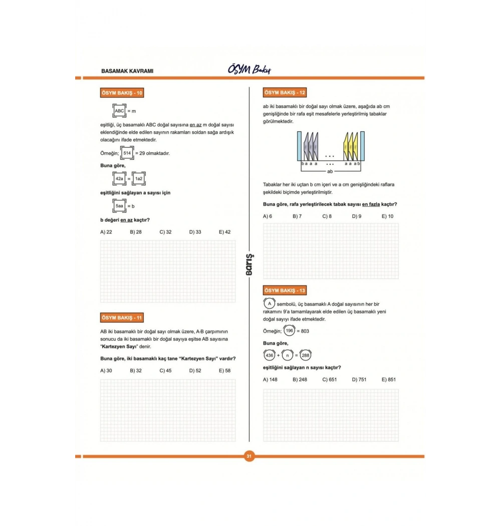 Barış Tyt Matematik Barış Video Ders Kitabı