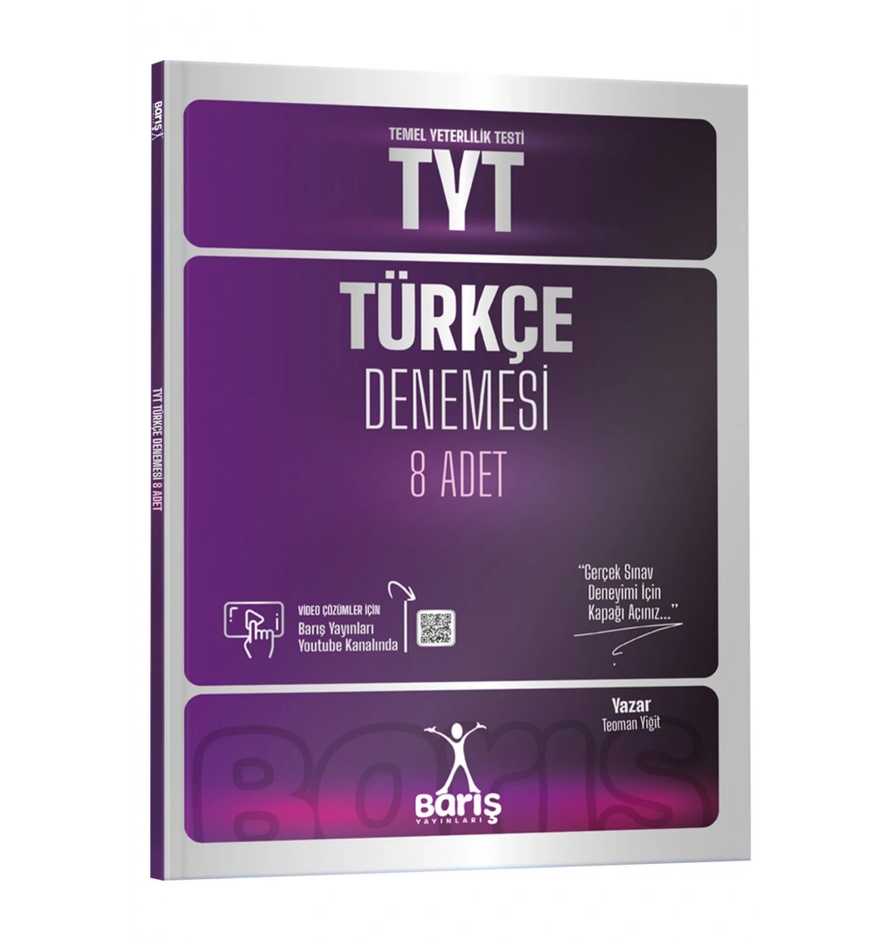 Tyt Türkçe 8 Deneme  Barış Yayın