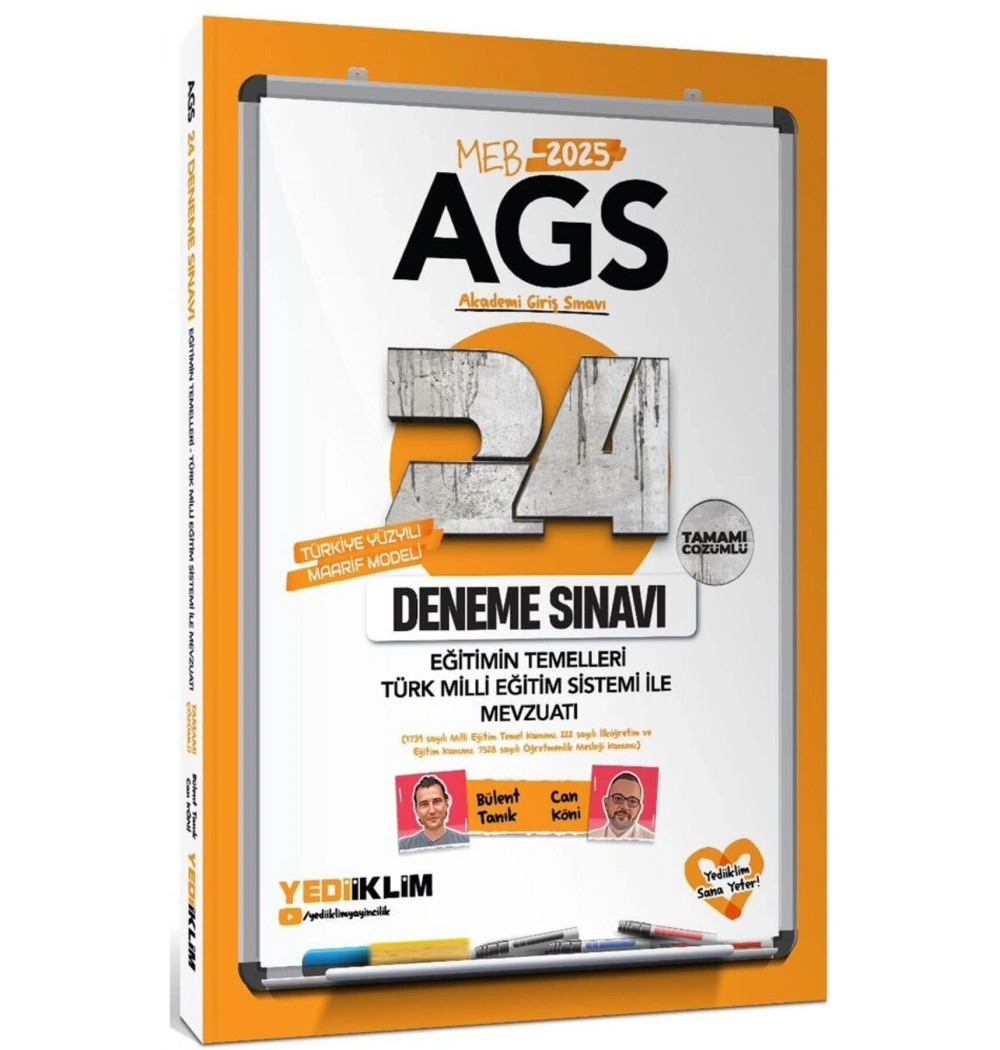 Meb Ags Eğitimin Temelleri 24 Çözümlü Deneme  Yediiklim