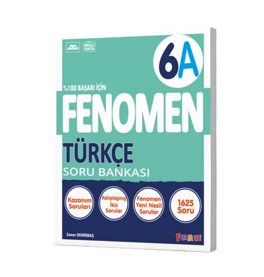 Fenomen 6.Sınıf Türkçe Soru Bankası 6A