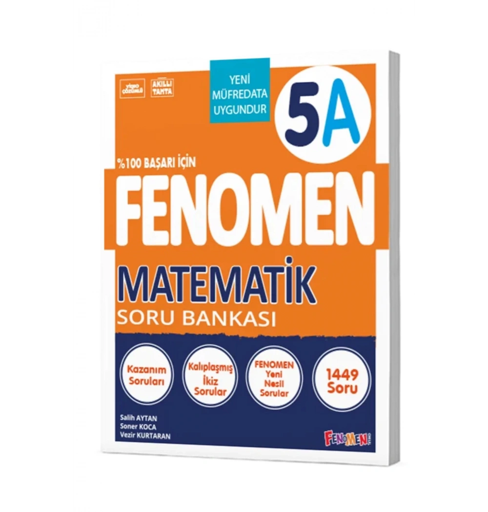 Fenomen 5.Sınıf Matematik Soru Bankası-A