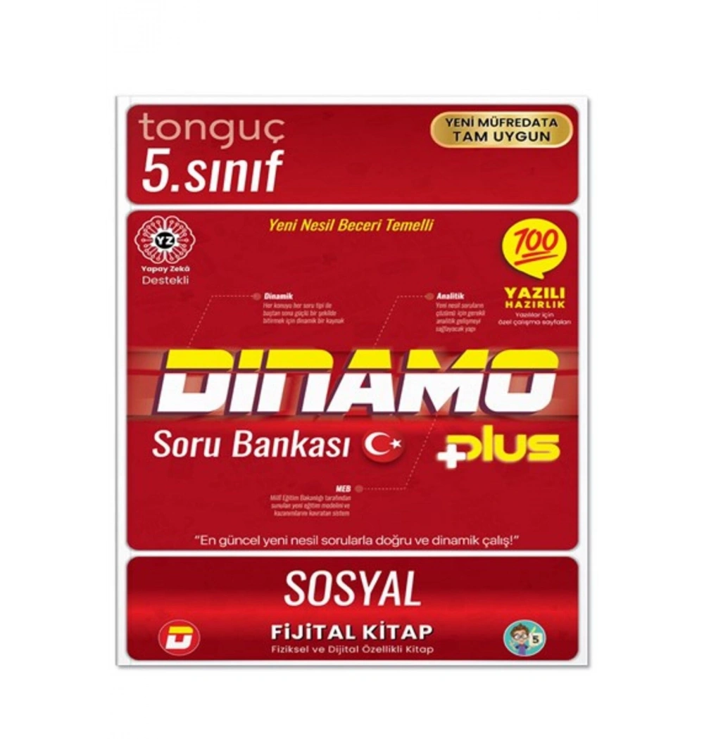 Tonguç 5.Sınıf Sosyal Bilgiler Dinamo Soru Bankası