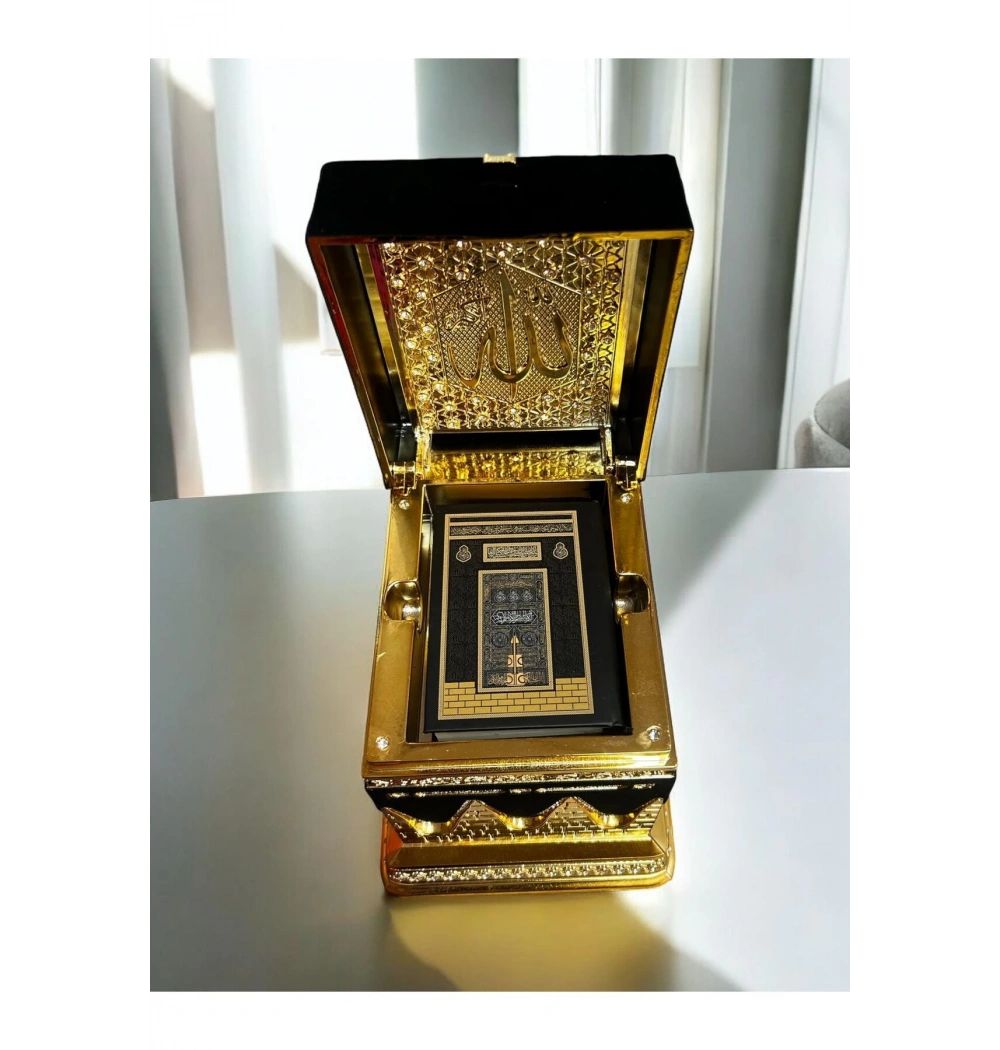 Furkan 53 Lüks Kabe Model Biblo Cep Kuran Medine Hatlı