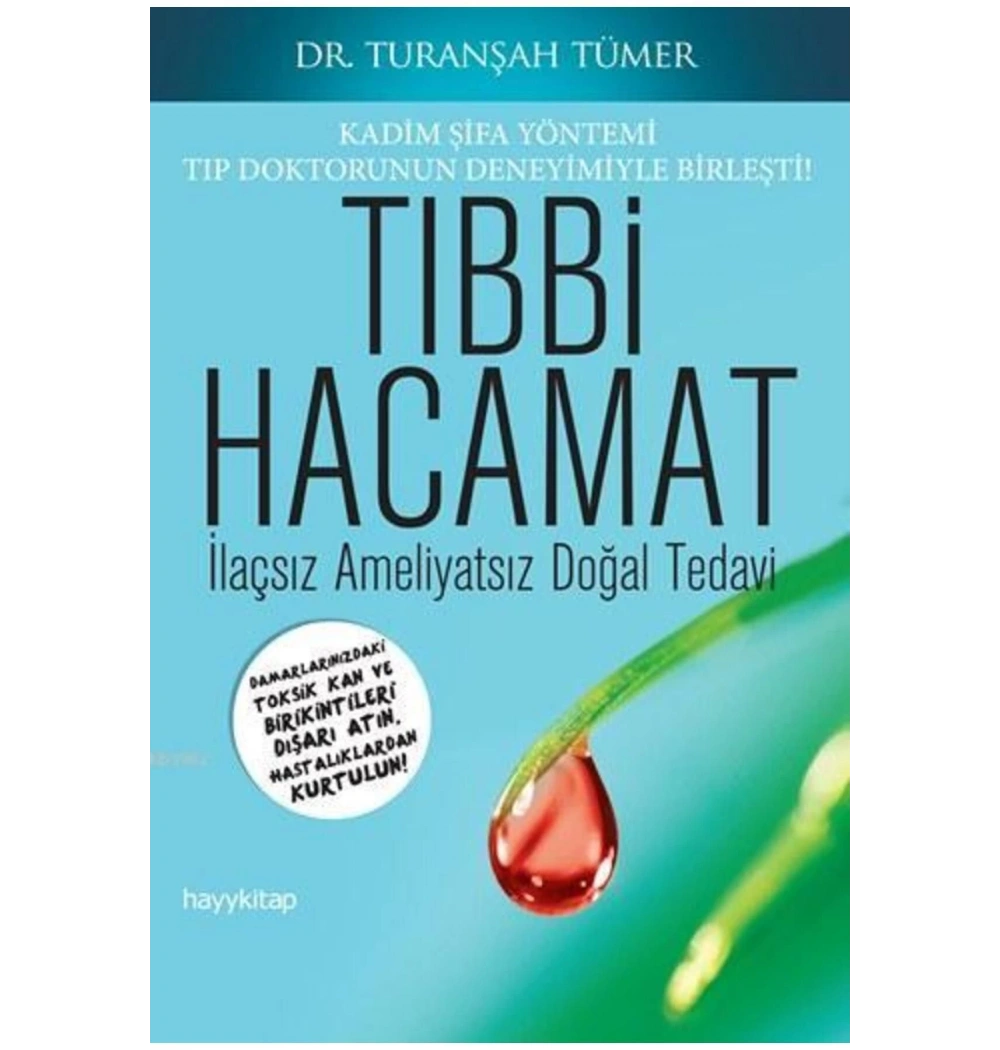 Tıbbi Hacamat Dr.Turanşah Tümer Hayykitap