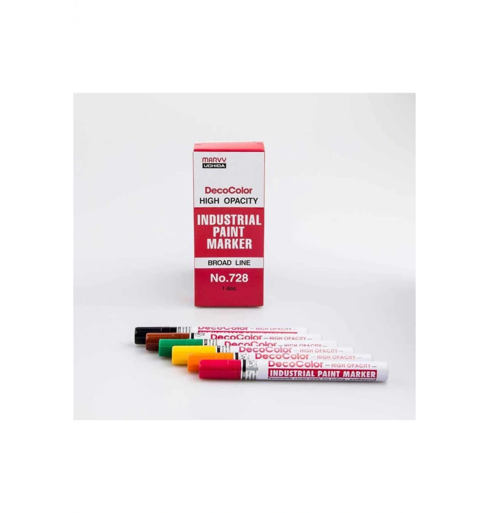 Marvy İndustrial Paint Markör Siyah