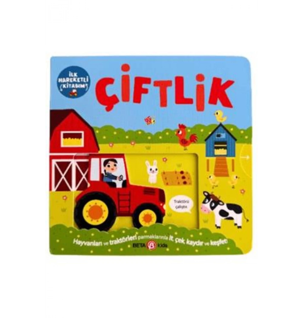 İlk Hareketli Kitabım Çiftlik  Beta Kıds