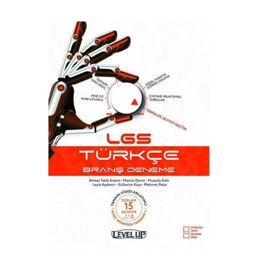Tammat Lgs Türkçe 15 Li Branş Denemeleri Level Up