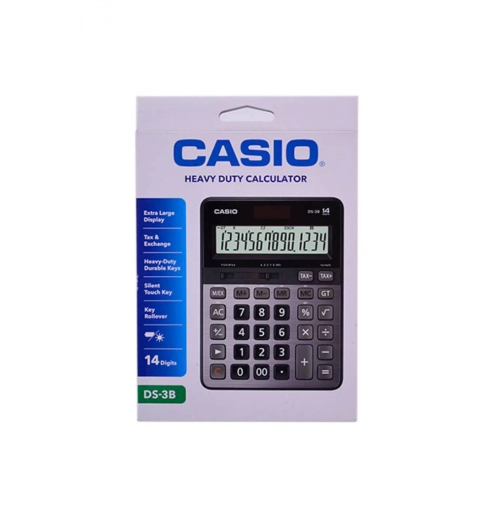 Casıo Ds-3B Hesap Makinesi 14 Hane (Ds-3V)