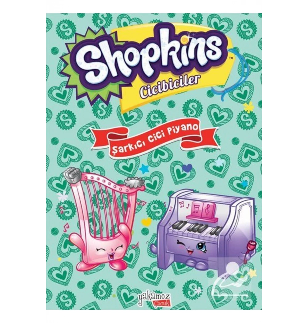 Shopkins Cicibiciler Şarkıcı Cici Piyano  Ciltli Yakamoz