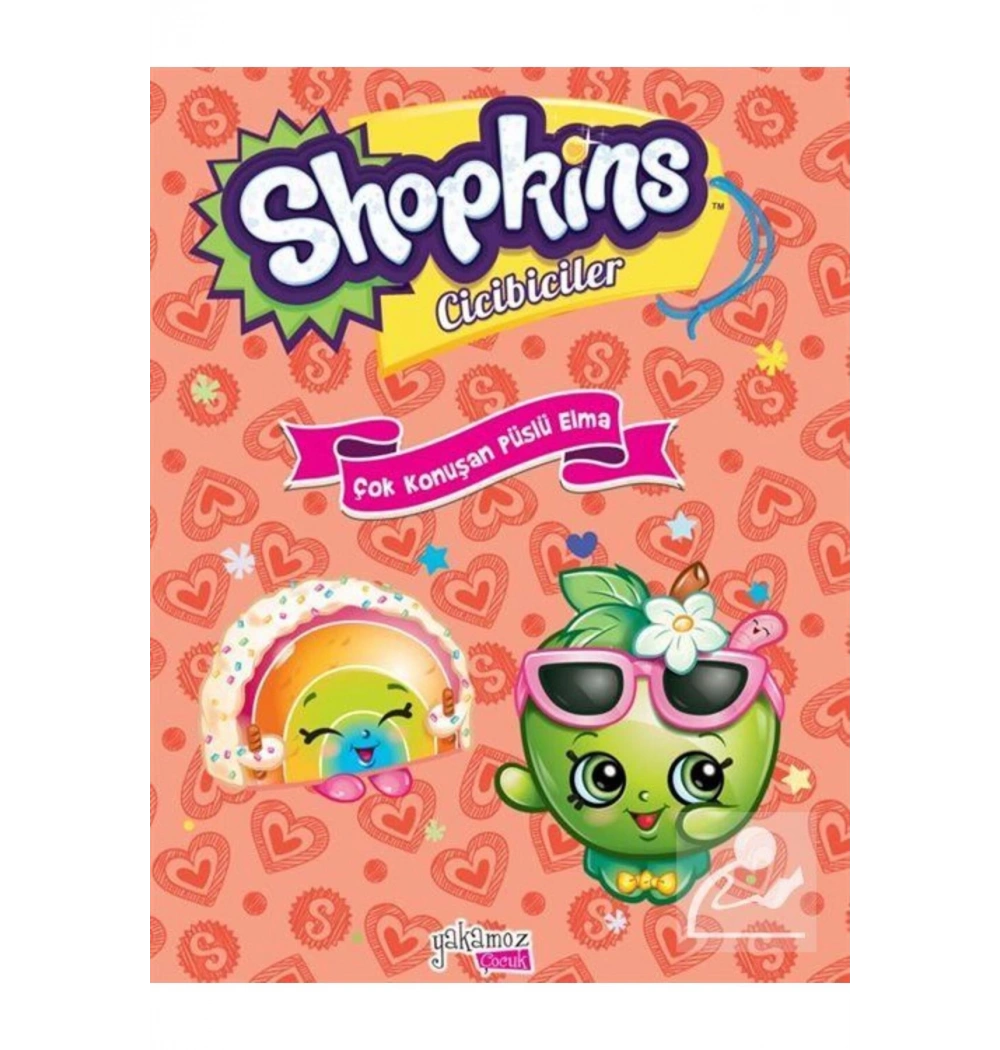 Shopkins Cicibiciler Çok Konuşan Püslü Elma Ciltli Yakamoz