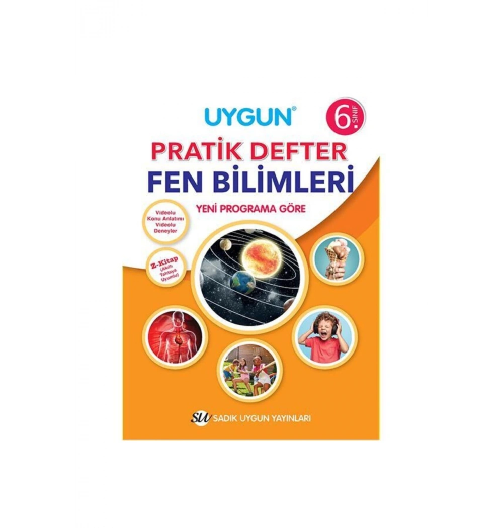 Uygun 6.Sınıf Fen Bilimleri Pratik Defter