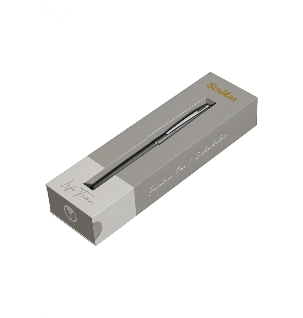 Scrikss 78Mb Dolmakalem Mat Siyah Lüks Kutuda