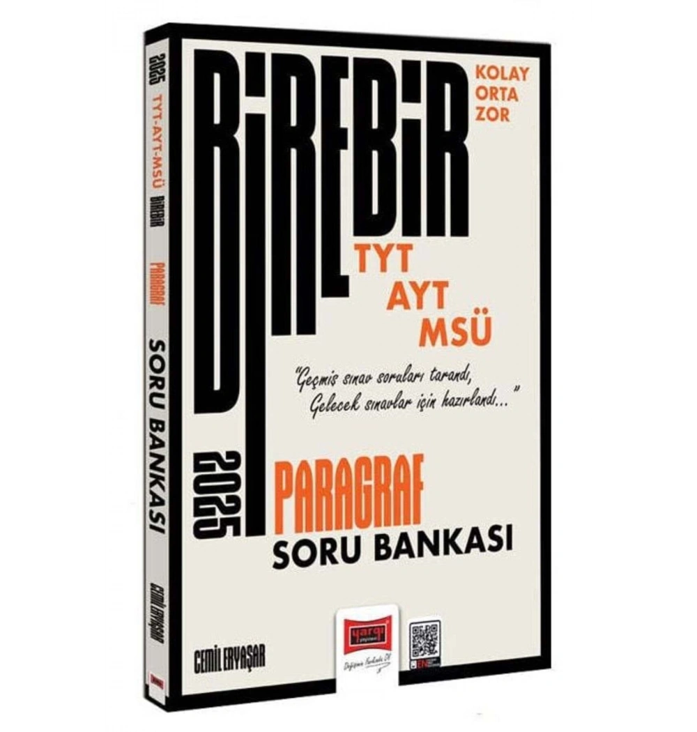 Yargı Tyt Ayt Msü Paragraf Soru Bankası Kolay Orta Zor