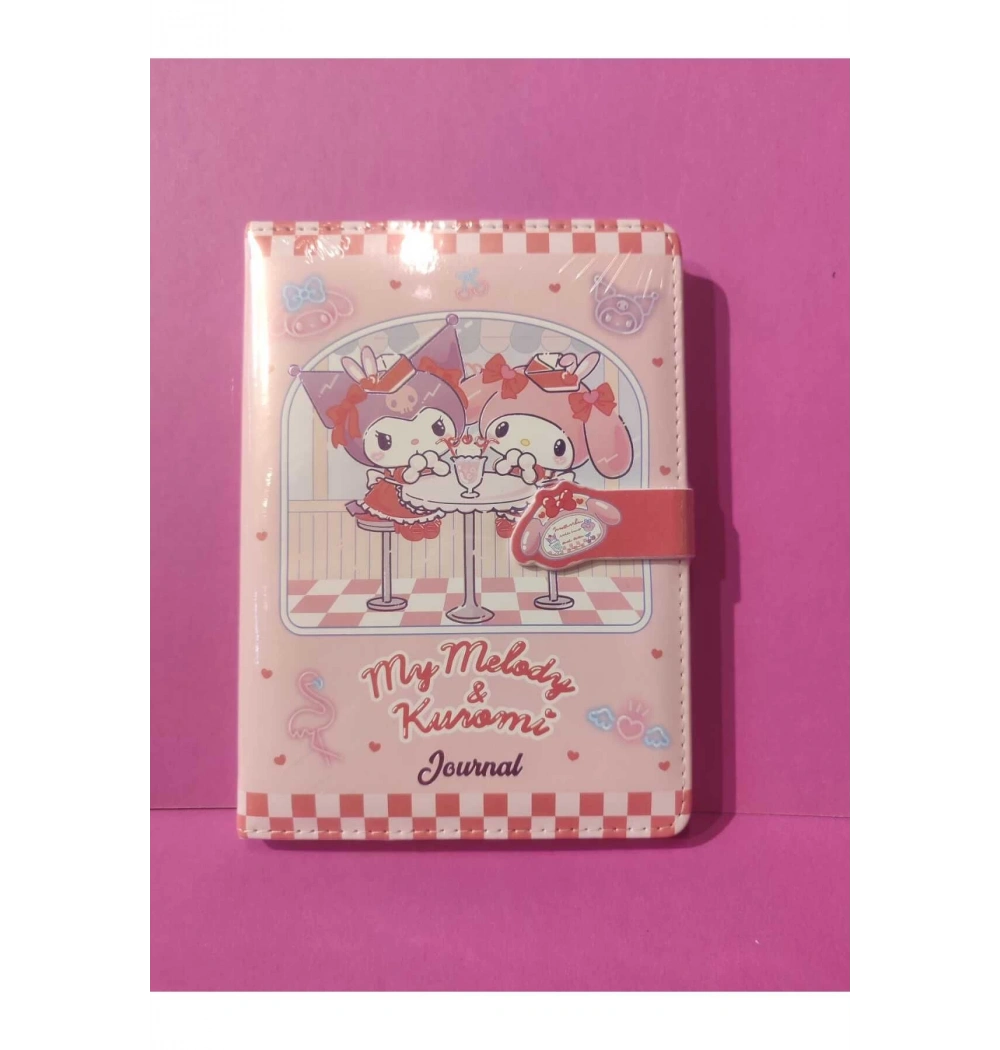 Vj Vegan Deri Mıknatıslı Günlük Hello Kıtty Ve Arkadaşları 13*18 100 Gr 224 Sayfa