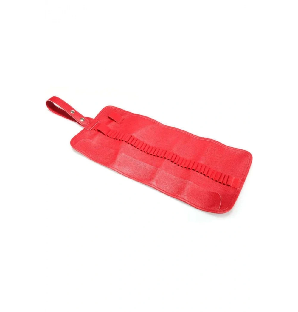 Sahsan  Rulo Kalemlik Suni Deri Kırmızı 19.5X45  602