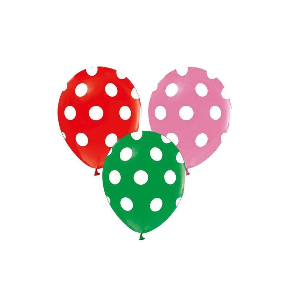 Çepeçevre Puantiyeli Balon 100 Lü 7079