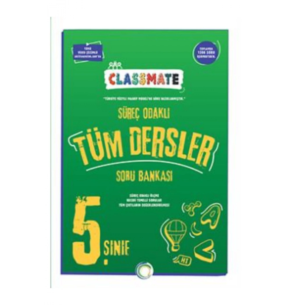 Okyanus 5.Sınıf Tüm Dersler Süreç Odaklı Soru Bankası Classmate