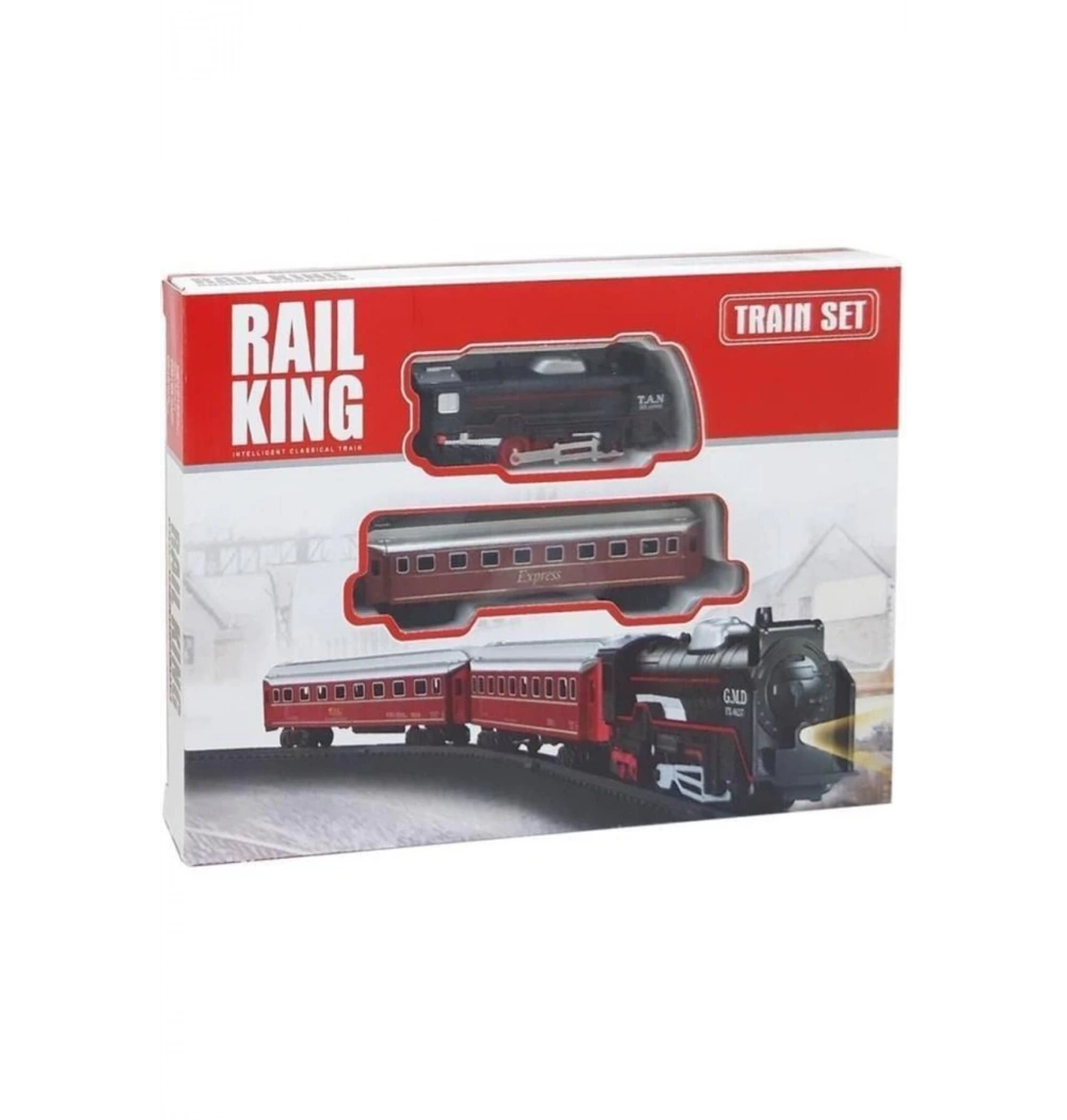 Kutulu Pilli 12 Parça Tren Set