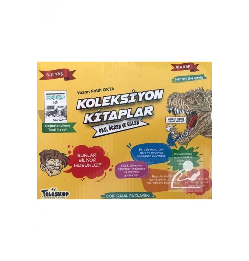 Koleksiyon Kitaplar 10 Kitap Set  Teleskop