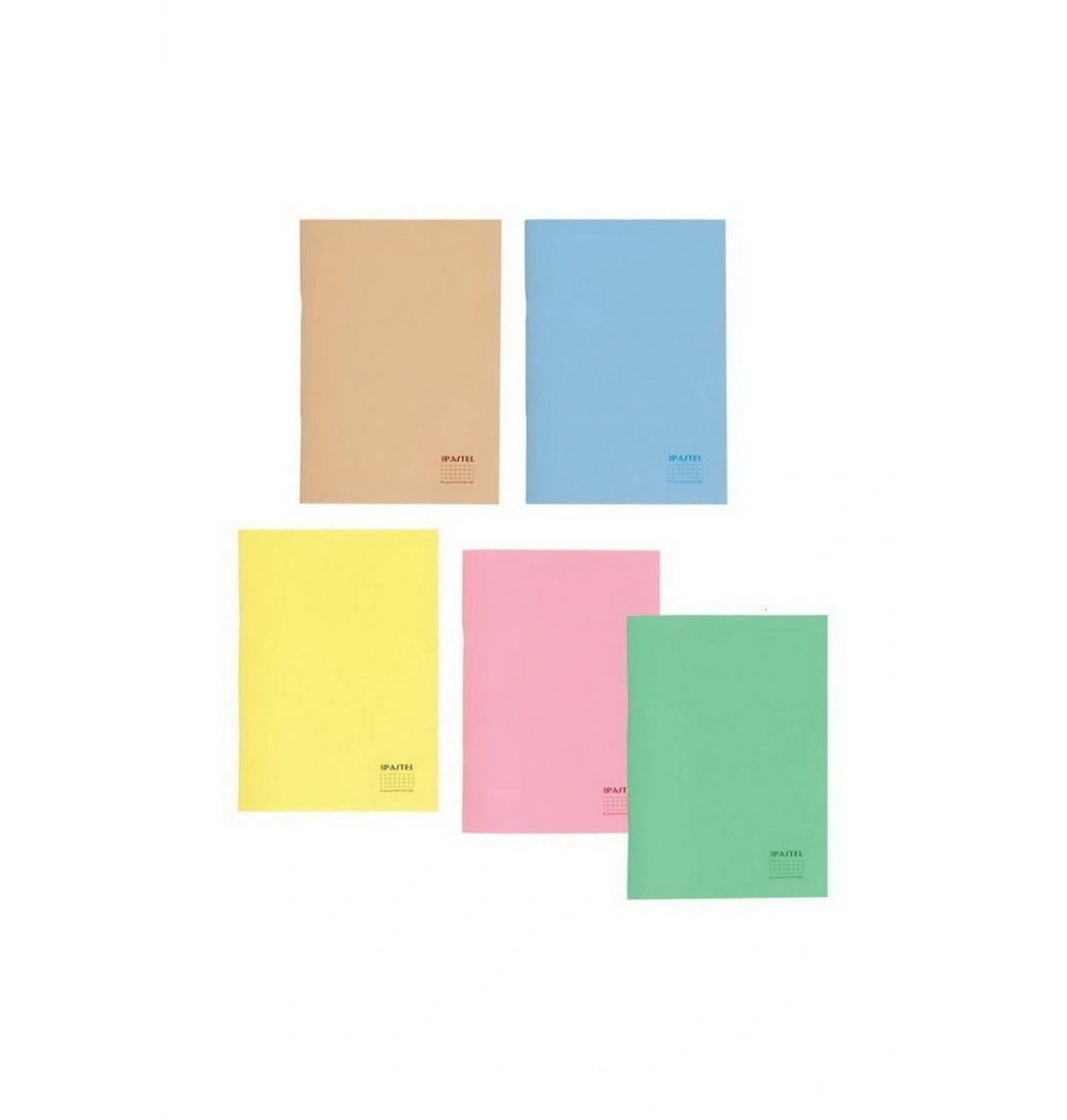 Keskin Color A4 40 Yp  Kareli Pp Kapak Dikişli  Pastel Note  Defter Kod:327802-99