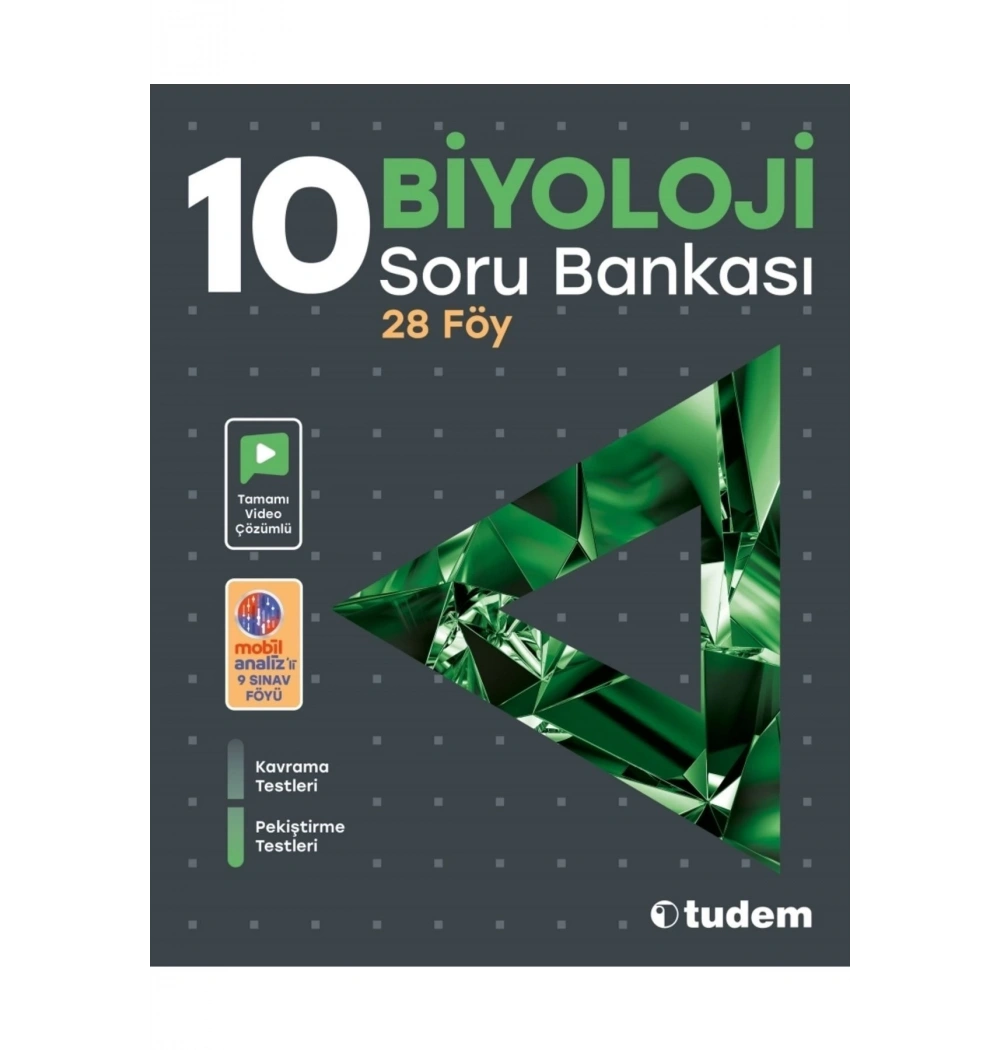Tudem 10.Sınıf Biyoloji Soru Bankası