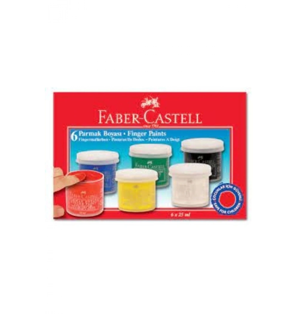 Faber Parmak Boyası 6 Renk 5170160402