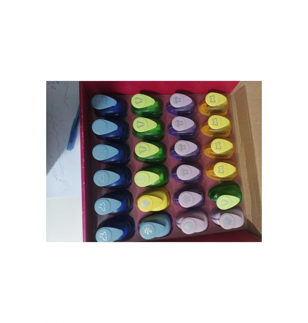 Umıx Craft&Arts Orta Boy  Pop-Up Şekilgeç 24Lü U1058-Krs