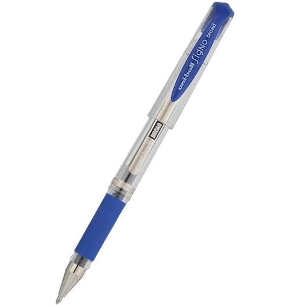 Uniball Um-153 Signo Broad  1.0 İmza Kalemi Mavi