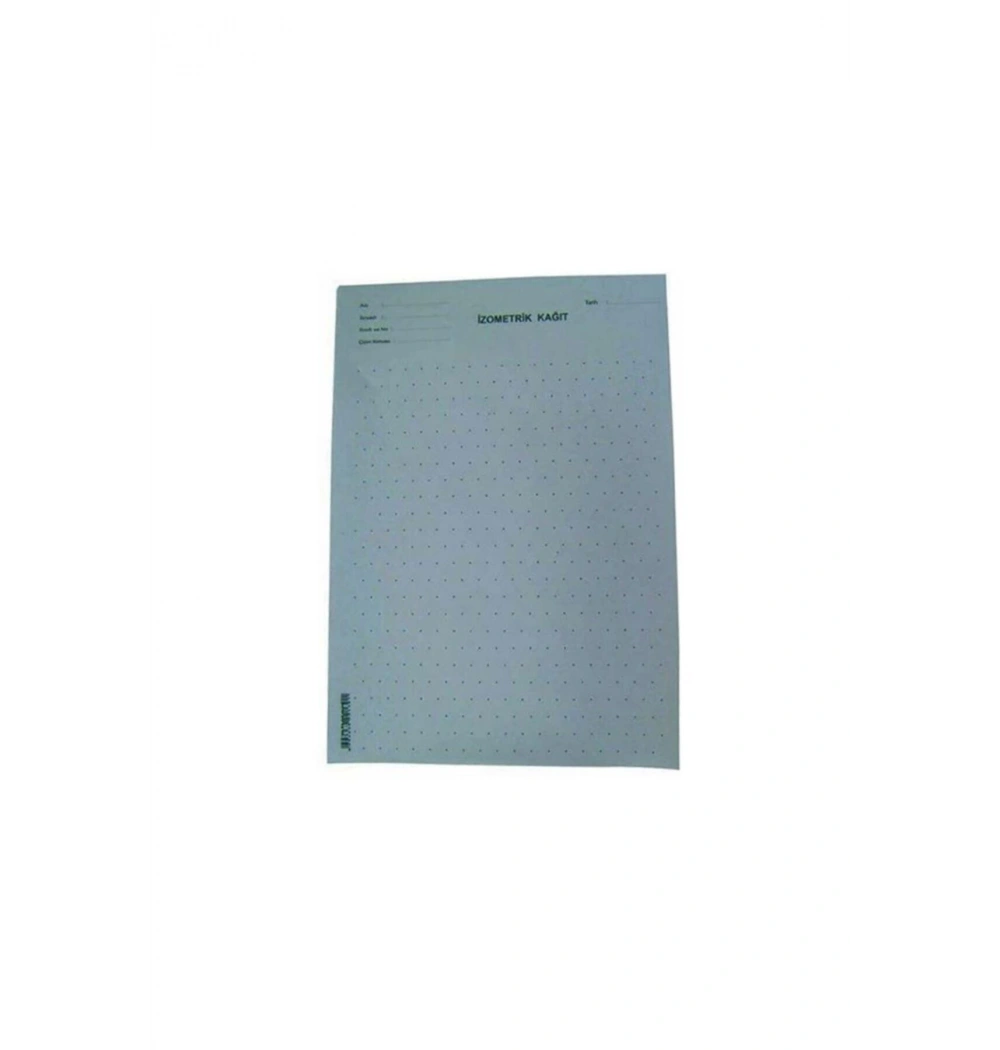 Dilman A4 İzometrik Kağıt