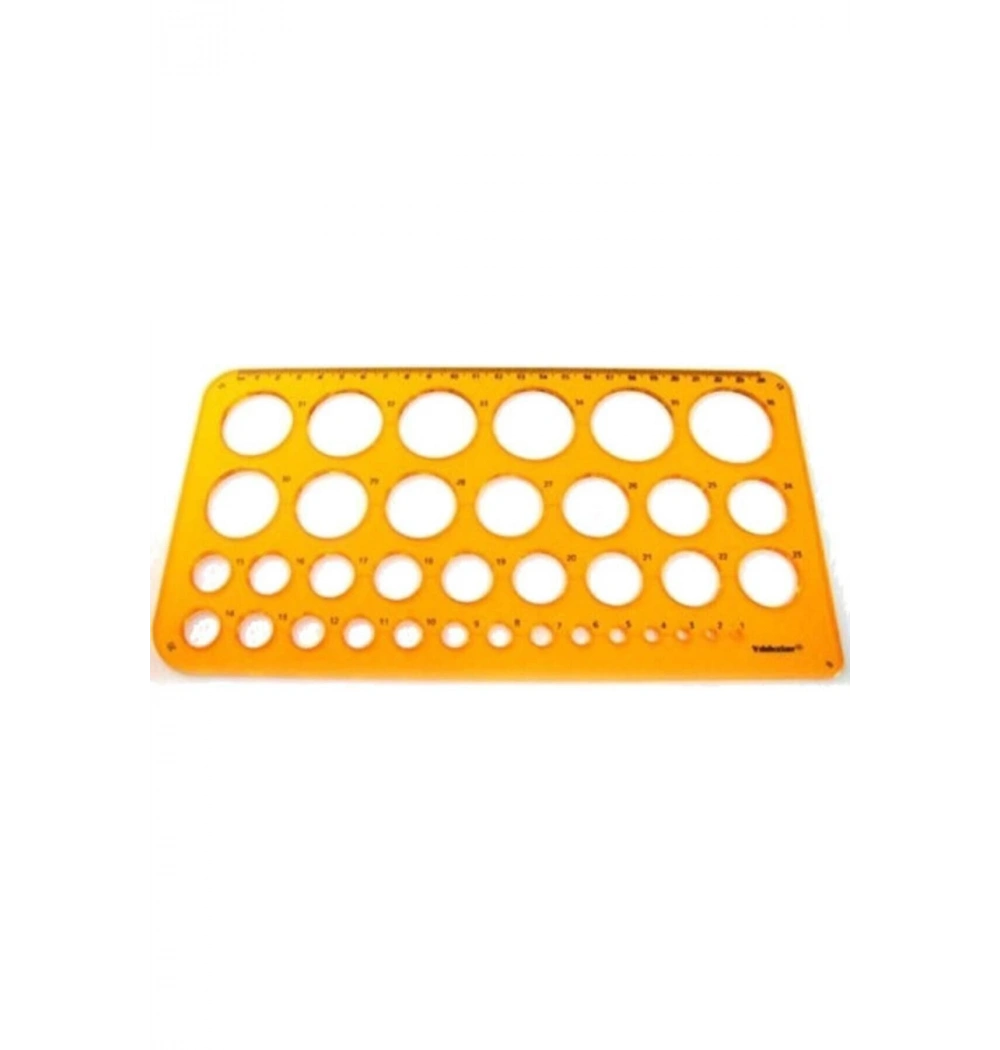 Yıldızlar Daire Şablonu Büyük No: 022