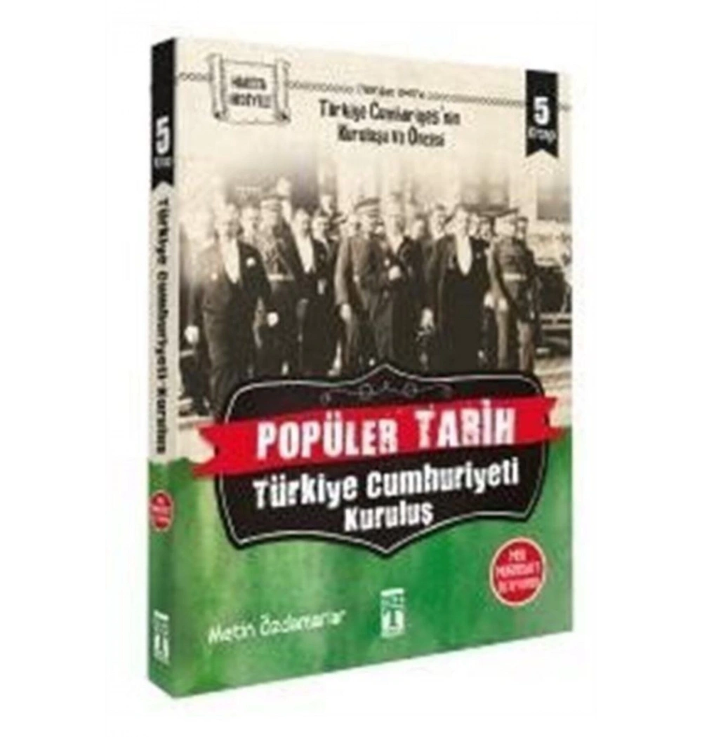 Popüler Tarih Türkiye Cumhuriyeti Tarihi 5 Li Set      Genç Timaş