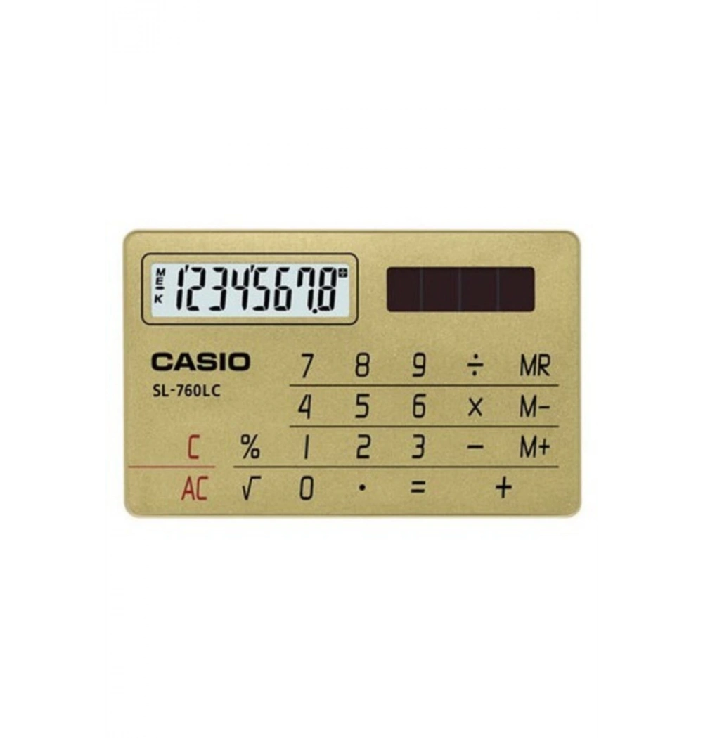 Casıo Sl-760Lc-Gd Hesap Makinesi