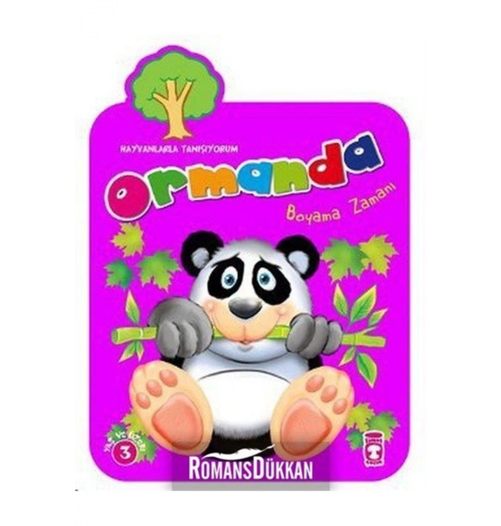 Hayvanlarla Tanışıyorum Boyama 5 Li Set Timaş