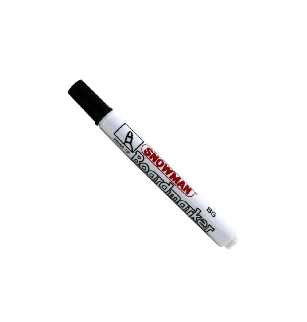 Snowman Tahta Kalemi Siyah Bg-12