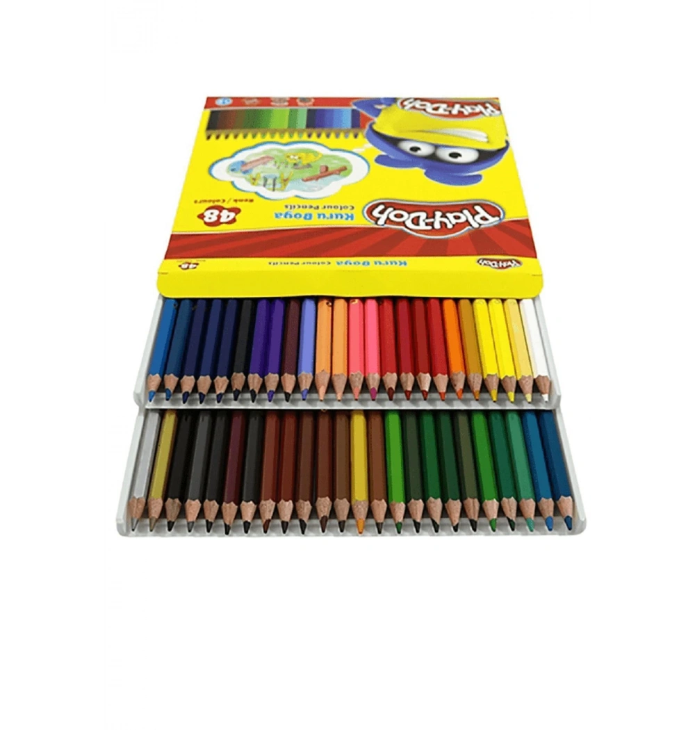 Play-Doh 48 Renk Altıgen Kuruboya Ku023