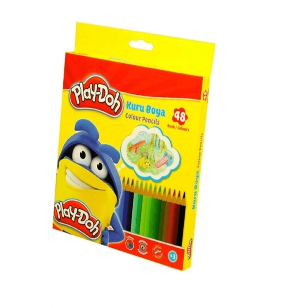 Play-Doh 48 Renk Altıgen Kuruboya Ku023
