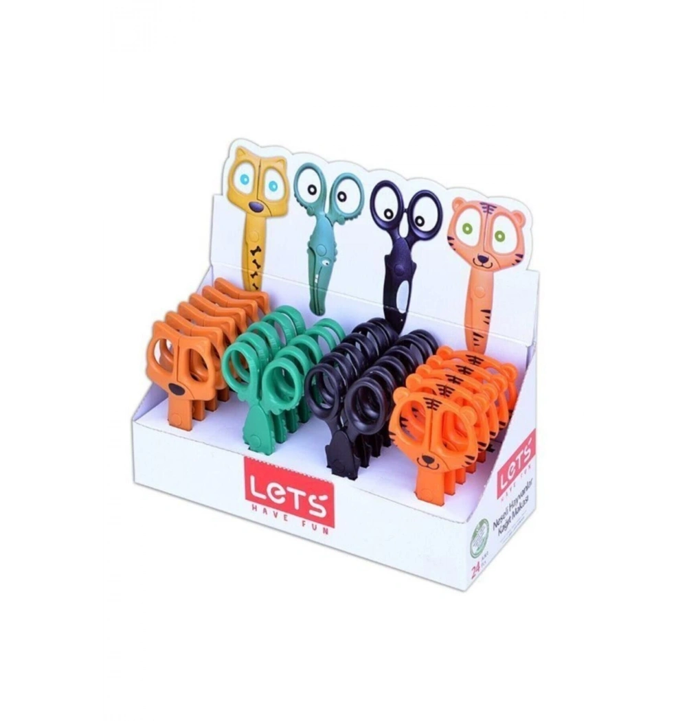 Lets Sevimli Hayvanlar Kağıt Makası L-20120