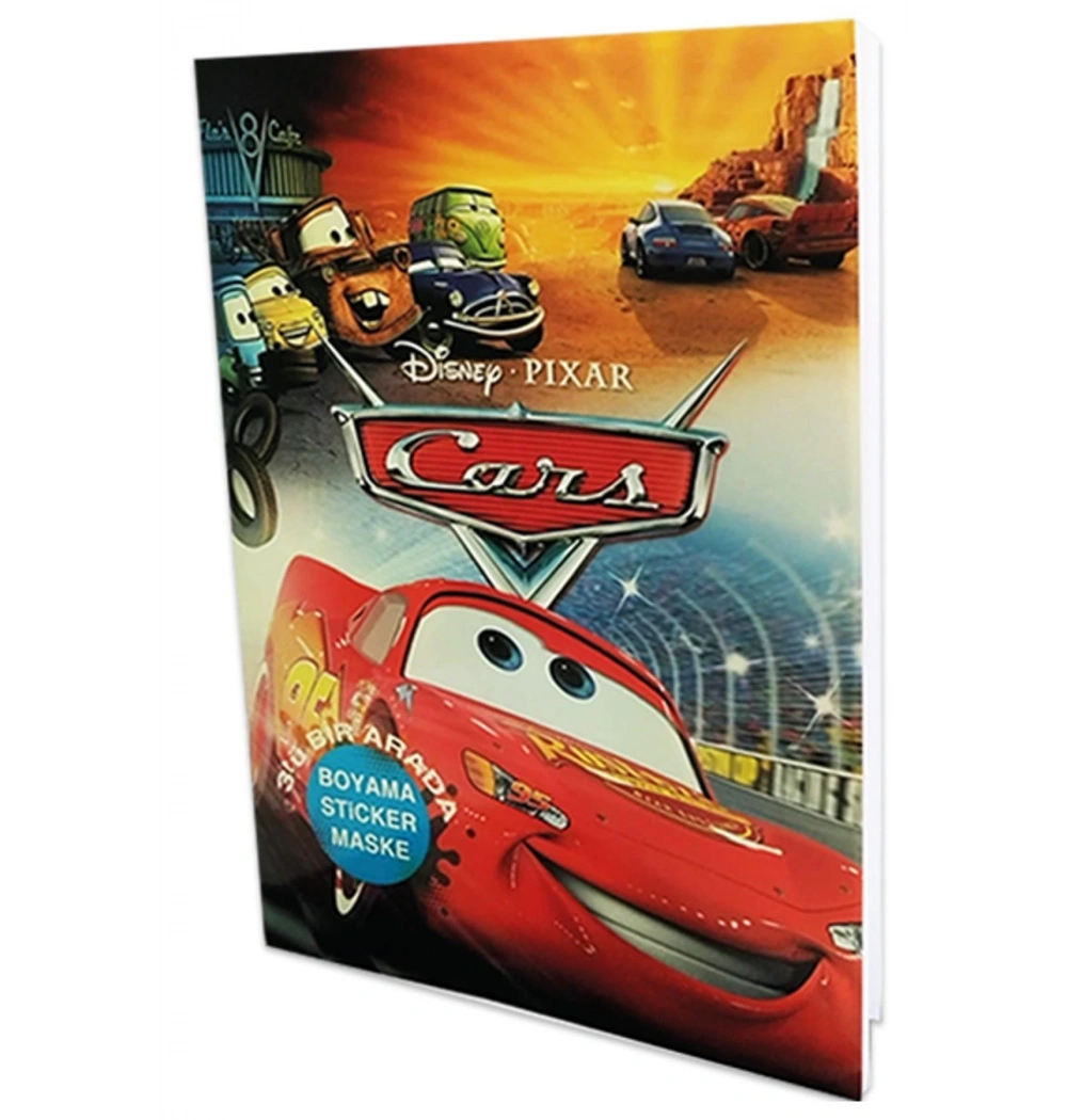 Disney Cars Sticker- Boyama-Maske Doğan