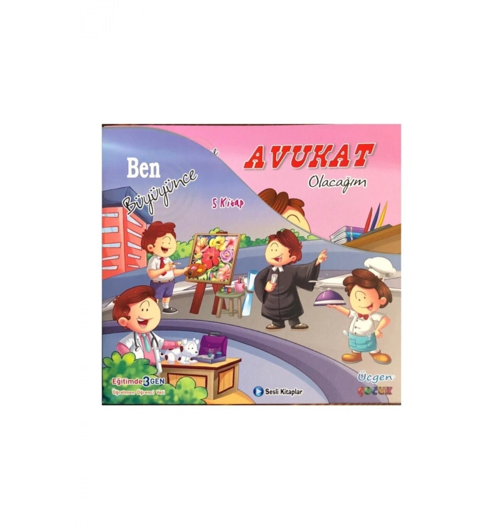 Ben Büyüyünce Serisi 5 Kitap   Üçgen Yayın