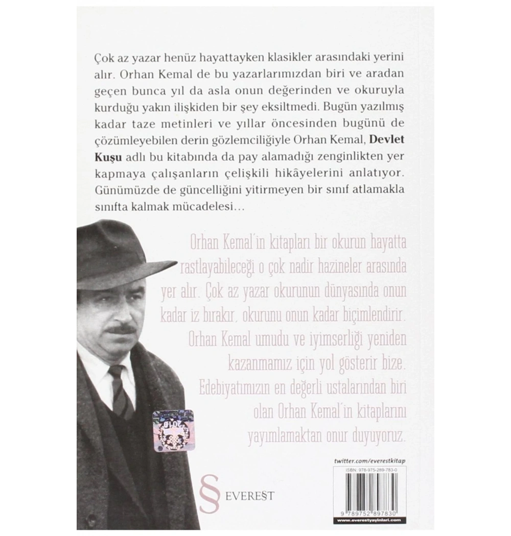 Devlet Kuşu. Orhan Kemal  - Everest