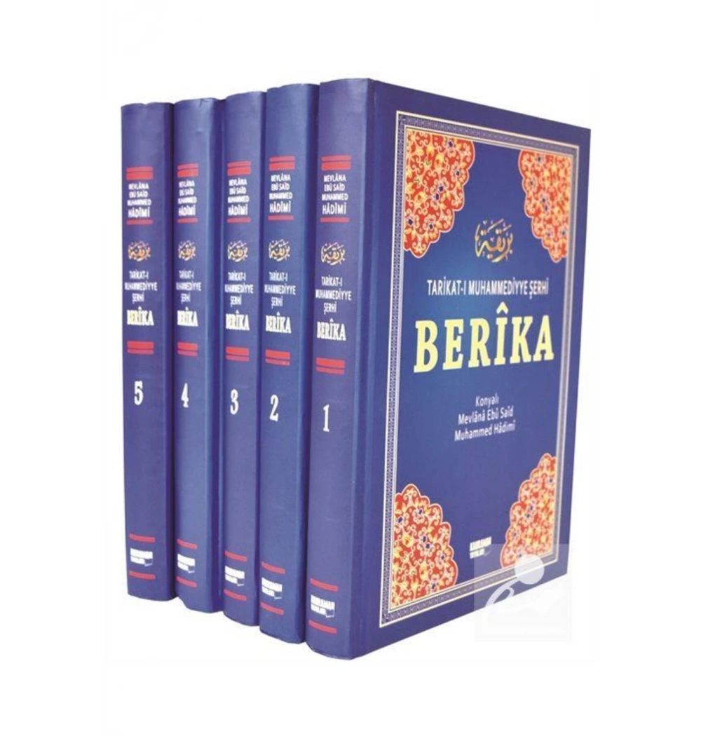 Berika Tarikatı Muhammediyye Şerhi Şamua Kağıt 5 Cilt Kahraman