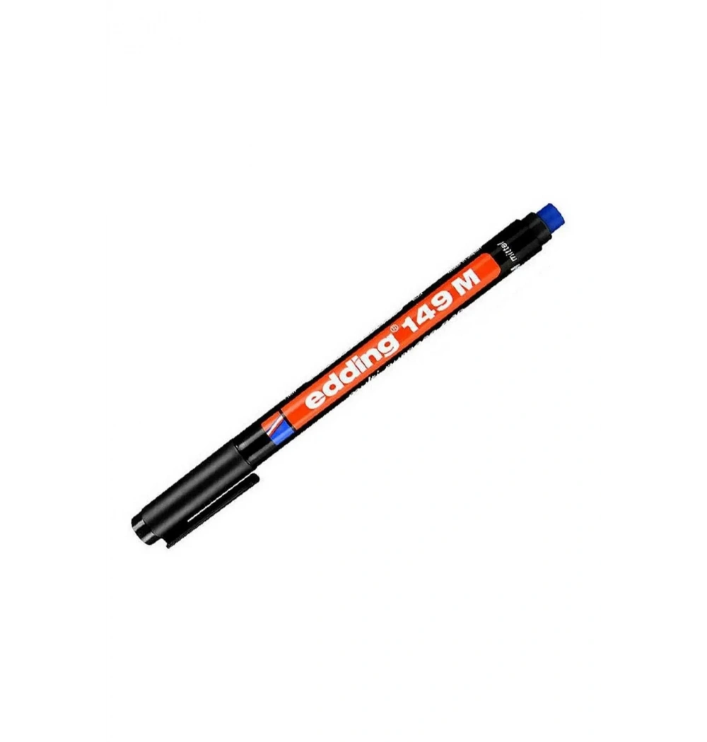 Edding Asetat Kalemi Silgili Siyah 149M