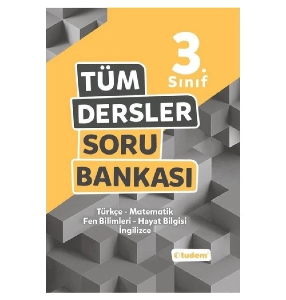 Tudem 3.Sınıf Tüm Dersler Soru Bankası