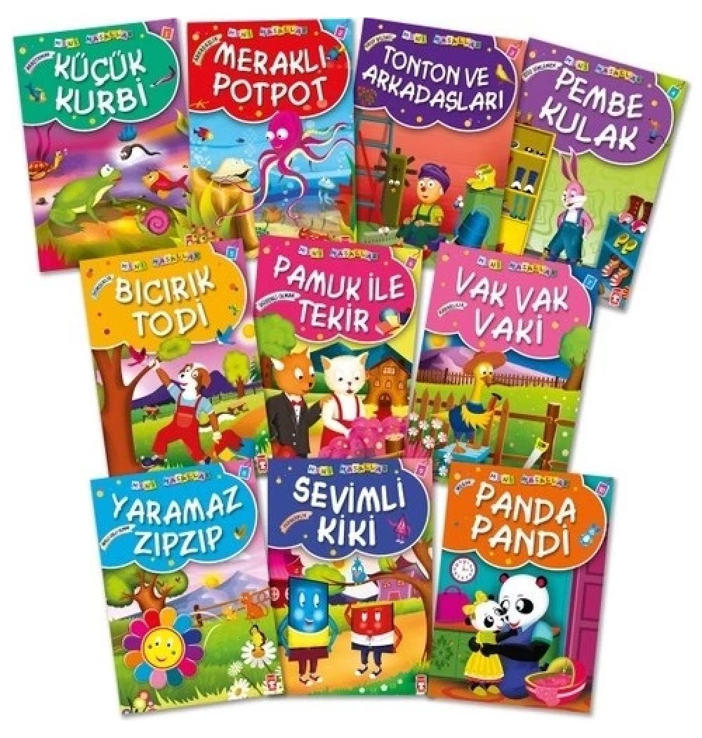 Mini Masallar 1 -10 Kitap Timaş Çocuk